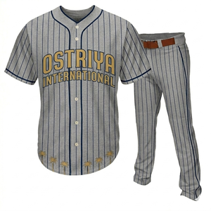 Uniforme de Béisbol Verde para Hombre, Jersey de Malla con Botones y Detalles Dorados, Transpirable, Corte Atlético, Pantalones Cortos Transpirables - Product Image 5