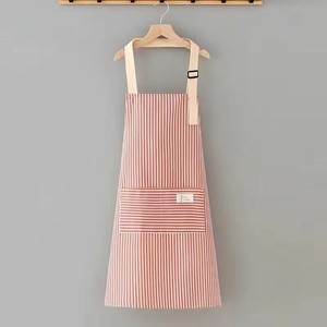 Delantal de Trabajo Personalizado de Lino Sublimado para Barista, Unisex, Estilo Japonés, de Algodón Negro, para Floristería, Jardinería - Product Image 1