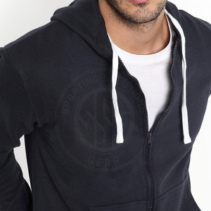 Sweats à capuche zippés légers et confortables, en matière agréable pour les tenues décontractées en extérieur - Product Image 5
