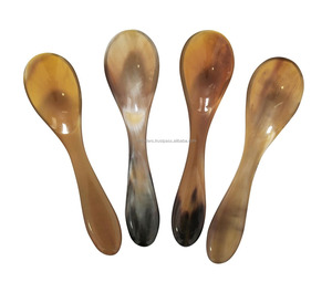 Cuillères en corne de buffle artisanales pour hôtels, restaurants et cadeaux culturels naturels et durables - Product Image 6