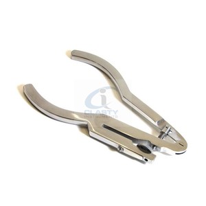 Pince à perforer Premium en acier inoxydable pour barrage dentaire, outil d'isolation endodontique, instrument chirurgical réutilisable - Product Image 1