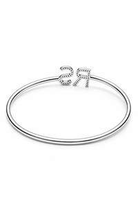 Brazalete de Diamantes en Plata de Ley 92.5 KLSB-20782 - Product Image 4