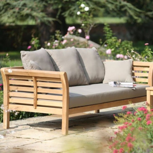 Precio al por mayor sofá de madera de teca sofá cama de día al aire libre sillas para villas Muebles de Jardín directo de fábrica - Product Image 5