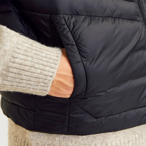 Chaleco Acolchado de Lona Lavada Transpirable de Invierno con Logotipo Personalizado de Alta Calidad para Hombre y Mujer, Chaleco Vintage Ligero - Product Image 4