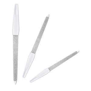 Lima de Uñas de Doble Cara de Acero Inoxidable Premium, Herramienta Duradera y Reutilizable para el Cuidado de las Uñas - Product Image 2