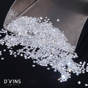 Diamantes Cultivados en Laboratorio D'vins, Corte Brillante Redondo, Color D, 3.0mm, Tamaño Pequeño, Precio al por Mayor por Quilate para Joyería - Product Image 6