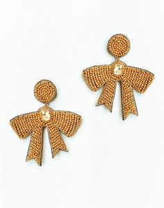 Customable design best quality seed beaded embroidery handmade <b>earring</b> and ear jewelry for <b>girls</b> from India by MD HANDICRAFTS - Product Image 1