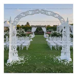 Puerta de Entrada Ornamentada Tallada a Mano, Decoración Victoriana Premium para Caminos de Boda - Product Image 1