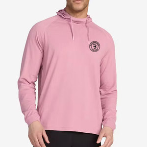 Hoodies de golf pour hommes fabriqués au Pakistan, en tissu respirant et anti-humidité, pour la pratique sur le driving range et les activités de plein air. - Product Image 1