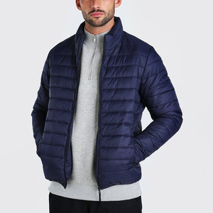 Veste d'hiver courte matelassée en duvet pour homme, personnalisée par le fabricant OEM, avec rembourrage en coton, veste chaude matelassée - Product Image 6