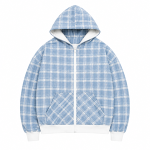 Sweat à capuche réversible de haute qualité, fabricant de vêtements streetwear sur mesure OEM ODM - Product Image 2