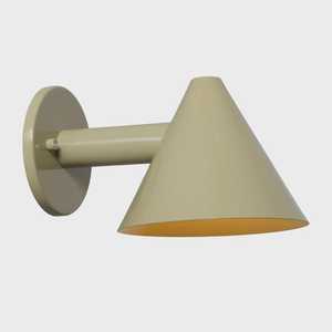 Cream Cone <b>Wall</b> <b>Sconce</b> Minimalist Metal <b>Wall</b> Lamp Geometric Design Indoor Living Room <b>Lighting</b> - Product Image 3