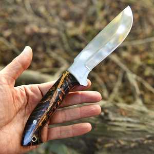 Couteaux tactiques de survie pour la chasse et le camping, qualité supérieure, directement de l'usine UA Supplies, acier au carbone ultra-affûté, pointe clip, Pine Cone - Product Image 3