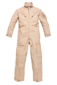Combinaison de pilote unisexe en microfibre imperméable vert foncé, uniforme de vol avec fermeture éclair intégrale et multiples poches pour utilisation en avion. - Product Image 6