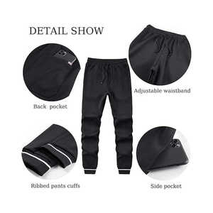 Survêtement pour homme, dernier design personnalisé, coupe slim, pantalon de jogging sur mesure - Product Image 5