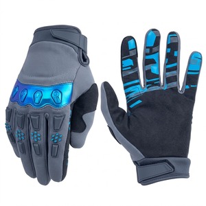 Gants de motocross prêts pour le trail, maille flexible, confort et adhérence, gants de course tout-terrain, design de qualité pour la pratique sur sentier, personnalisables - Product Image 3