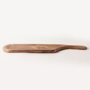 Plateau de service en bois d'acacia avec poignée, fait à la main, design moderne et écologique, de luxe, taille/couleur personnalisable, fabriqué en Inde, nouveauté - Product Image 3