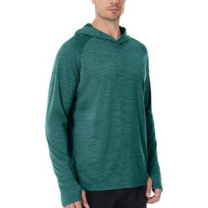 High Performance UPF50+ Men Fishing Hoodie Polyester <b>Sunscreen</b> Waterproof Warm Breathable Loose Fit Streetwear Shirt - Product Image 5