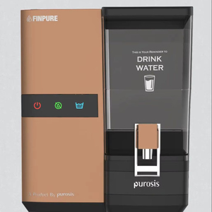 Système de purification d'eau domestique FINPURE COPPER GOLD par osmose inverse avec réservoir de stockage de 9 litres - Product Image 1