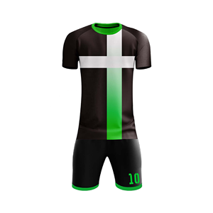Conjunto de Fútbol de Manga Corta Unisex para Hombre y Mujer, Uniforme de Voleibol, Camisetas de Fútbol, Kit Deportivo de Alta Calidad, 100% Algodón Transpirable - Product Image 1