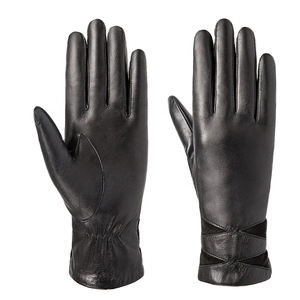 Nouveaux gants en cuir pour homme, cuir véritable, doux, pour la conduite, gants d'hiver, cuir véritable en vente - Product Image 1