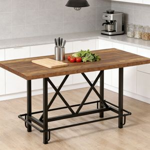 Tavolo da Pranzo Solido Ovale Assemblato con Motivo Rettangolare in Pietra Sinterizzata Effetto Marmo - Product Image 4