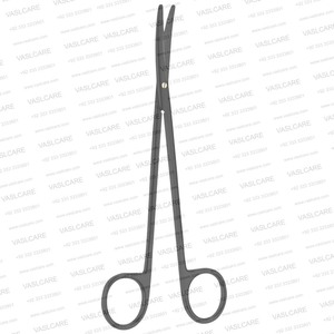 Ciseaux de dissection Metzenbaum à dents de scie CeraCoat 18 cm, revêtement céramique, micro-dents pour la chirurgie générale et la chirurgie plastique - Product Image 2