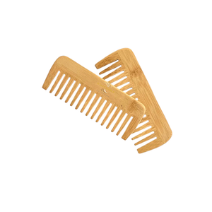 Peigne en bambou 100 % écologique fabriqué au Vietnam, manche naturel, portable, tendance, pour hôtel, vietnamien - Product Image 3