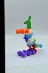Figura de Canguro de Safari Animal Divertido, Juguete para Niños, PVC ABS, Miniatura Coleccionable, Regalo Educativo para Unisex - Product Image 2
