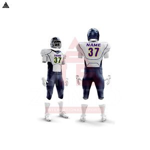 Ventes en gros de maillots et ensembles de pantalons de football américain personnalisés, uniformes de football américain sur mesure, uniformes de football américain grandes tailles - Product Image 6