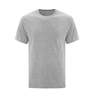 T-shirt uni à col rond de haute qualité en gros, personnalisable, unisexe, 100 % coton, pour hommes, basique, en jersey de coton à col rond - Product Image 2
