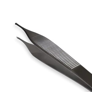 Juego de Pinzas para Tejidos Adson Brown de Titanio con Certificación CE para un Manejo Seguro y No Traumático de Tejidos en Cirugía General - Product Image 4