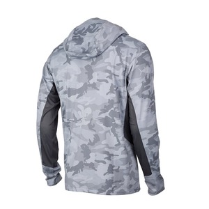 Sweat à capuche de pêche pour homme avec protection UV, manches longues et cache-cou intégré - Product Image 4
