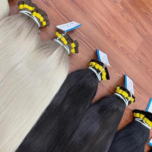 Black Friday Sale Color Extensiones de cabello a granel Belleza Cabello humano para mujeres La mejor calidad Sin enredos Gran stock - Product Image 6