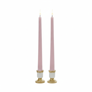 Ivory Soy & Paraffin Wax Taper <b>Candles</b> <b>Set</b> 2 Smokeless Unscented for Birthdays Holidays Weddings Christmas Halloween Home Decor - Product Image 3