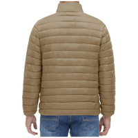 Veste matelassée unisexe en toile imperméable réversible à capuche épaisse pour l'hiver, style streetwear, col montant, imprimé dessin animé