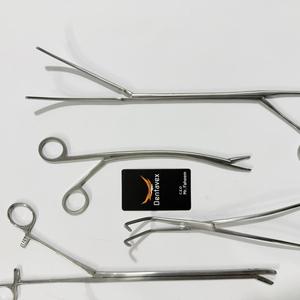 Pinces hémostatiques thoracoscopiques certifiées CE Classe I Caronia Surgical CS-RAF-105 pour la chirurgie générale par Dentavex - Product Image 3