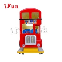 Ifun park équipement de parc d'attractions de bus de Londres de style britannique manèges pour enfants à vendre