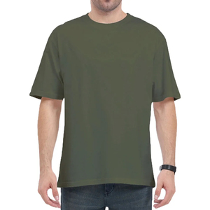 Top Ranking Style Hot Selling <b>Men</b> Drop Shoulder T Shirt <b>half</b> <b>sleeves</b> comfortable Quick dry T-shirt for <b>men</b> with Customized Logo - Product Image 2