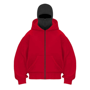 Sweat à capuche balaclava de luxe unisexe, chaud, élégant et confortable, vente en gros personnalisée - Product Image 5