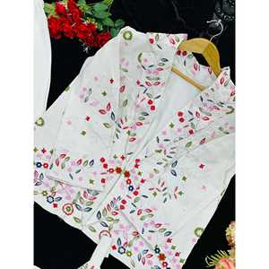 Ensemble de vêtements de fête pour femmes avec chemisier Shrara Fancy Koti - Product Image 6