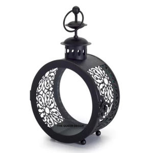 Lanterne décorative en métal pour la maison et l'extérieur, mariages et fêtes, aux designs tendance, nouvelle conception, lanterne à bougie suspendue en métal pour l'intérieur - Product Image 1