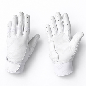 Hot Selling Customized Leather Baseball Batting Gloves Breathable Durable <b>Hook</b> Loop Closure Left/Right Low Price Professional - Product Image 1