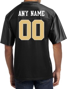 Maillots de football américain en gros, tissu interlock, broderie, logo personnalisé, fournisseur d'usine OEM, vêtements de sport de qualité supérieure - Product Image 6