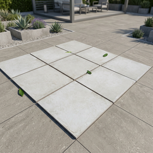 Vistaar 600x600mm para el mercado europeo R11 Rectificado 20mm de grosor Porcelanato antideslizante para exterior de alta resistencia Cotto Ash para baño y centro comercial - Product Image 2
