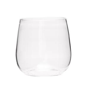 Verre à whisky borosilicate soufflé à la main artisanal de 430ml pour machine à expresso élégante - Product Image 1