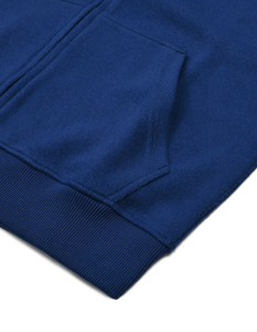 Sudadera con capucha de invierno para hombre al por mayor, 100% algodón, tejido de punto, transpirable, con cremallera, estampado personalizado, peso de tela personalizado, alta calidad - Product Image 6