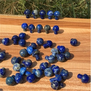 Cristal de Lapislázuli Natural Tallado en Forma de Hongo, Cristal Curativo Azul, Reiki, Meditación, Decoración Feng Shui, Venta al por Mayor, Marca Chakralume, Rajasthan - Product Image 6