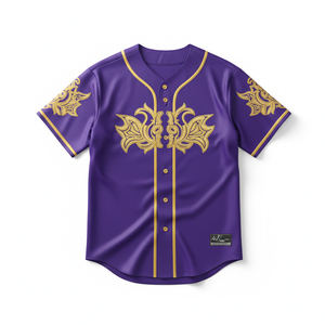 Maillot de baseball personnalisé : Créez votre propre uniforme d'équipe – Vêtements de sport respirants en tissu doux pour l'entraînement en club (vente en gros) - Product Image 1