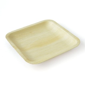 Premium Quality Areca Leaf <b>Plates</b> for Premium Catering and Events 10 Inches Square Shapes <b>Plates</b> Fast Food and Dinner <b>Plates</b> - Product Image 1